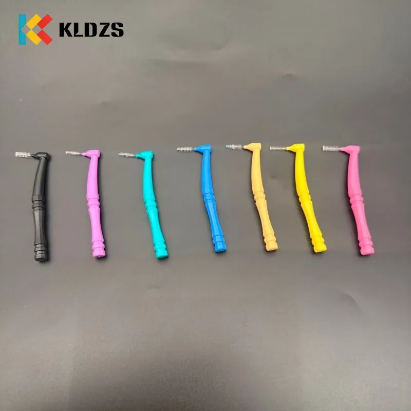 Escova Interdental em Forma de Articulação de Bambu